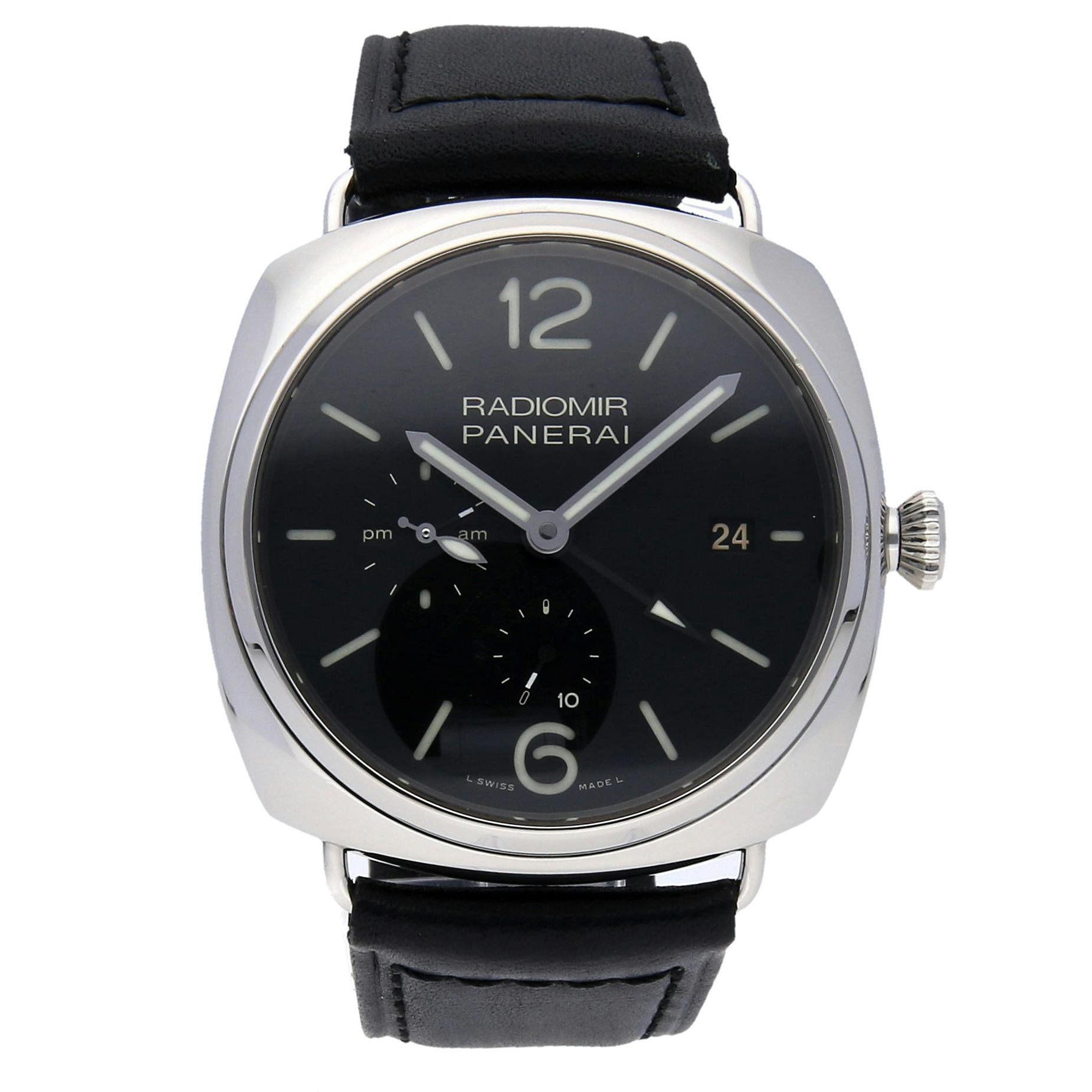 Panerai Radiomir 10 Days GMT Acciaio PAM 323 WatchBox